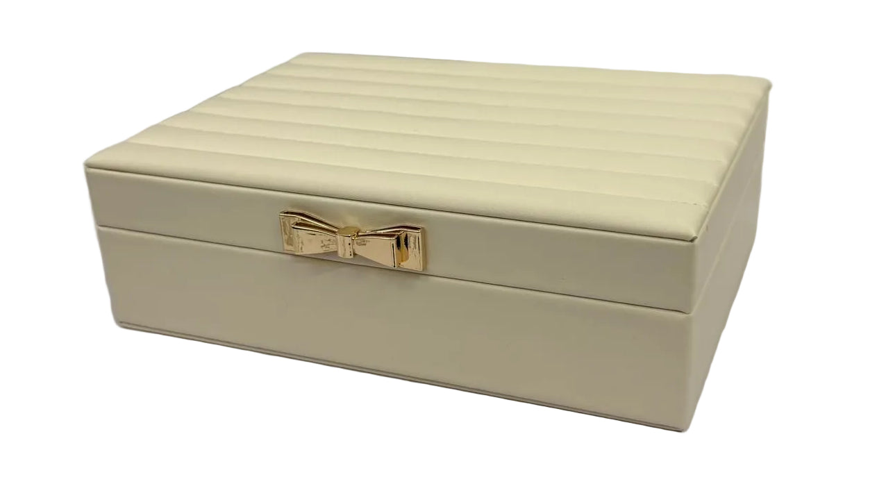 Rectangular Jewel Box with Ribbon Clip Main image