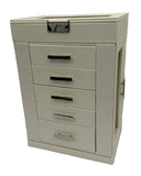 Rotating Jewel Box with Upper Tray