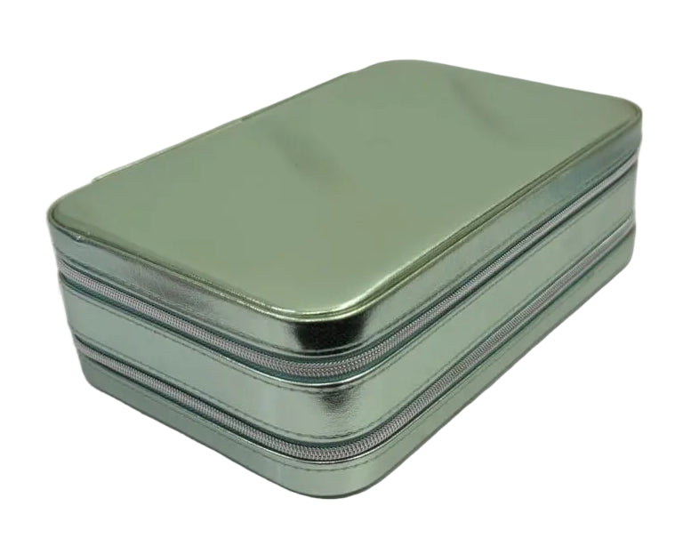 Double Layered Large Jewel Box with Double Zip
