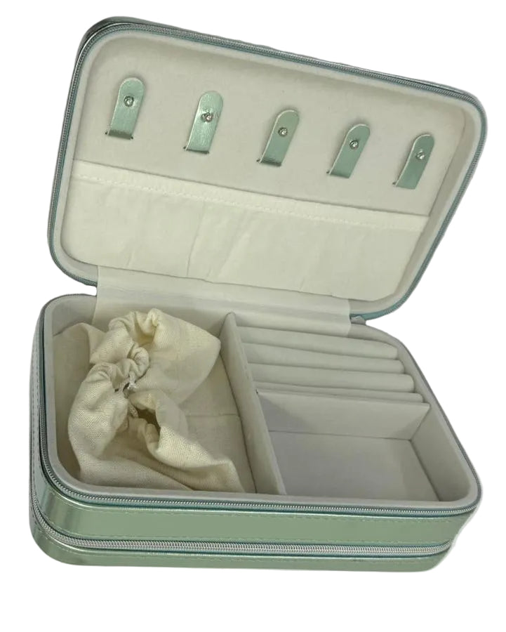 Double Layered Large Jewel Box with Double Zip Secondary image