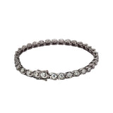 750WG Diamond 33=3.3Cts Bracelet, Length 17cm