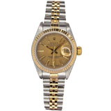 Rolex 69173 Datejust Halfgold Bracelet Watch w/Cert