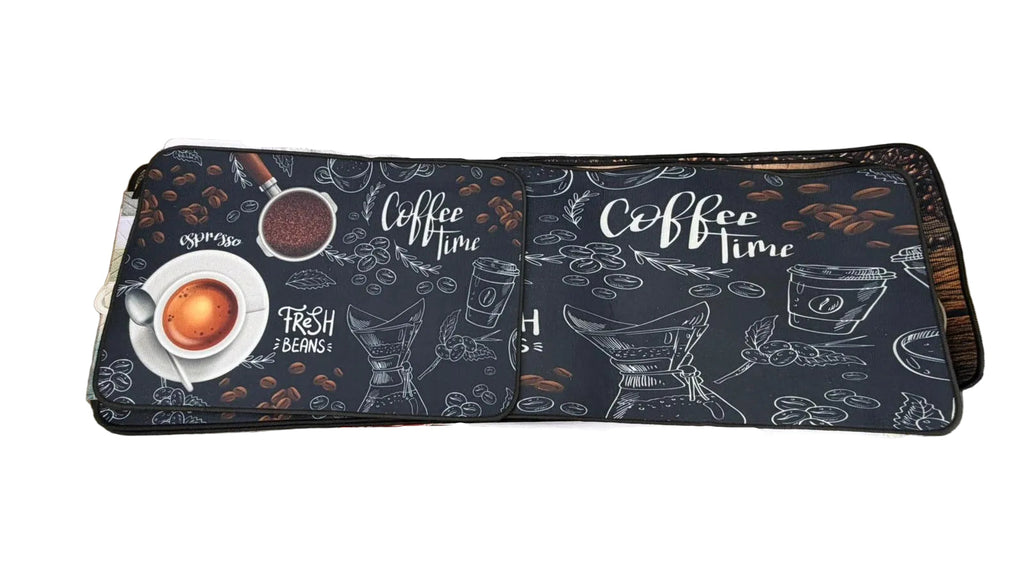 Floor Mat Double 40x60 40X1.2m Rectangular Coffee
