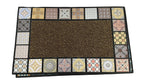 Floor Mat Flower Tiles 45 x 75cm
