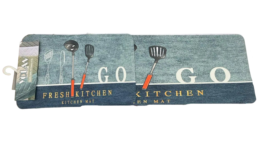 Floor Mat Rectangle Double Set Kitchen Series