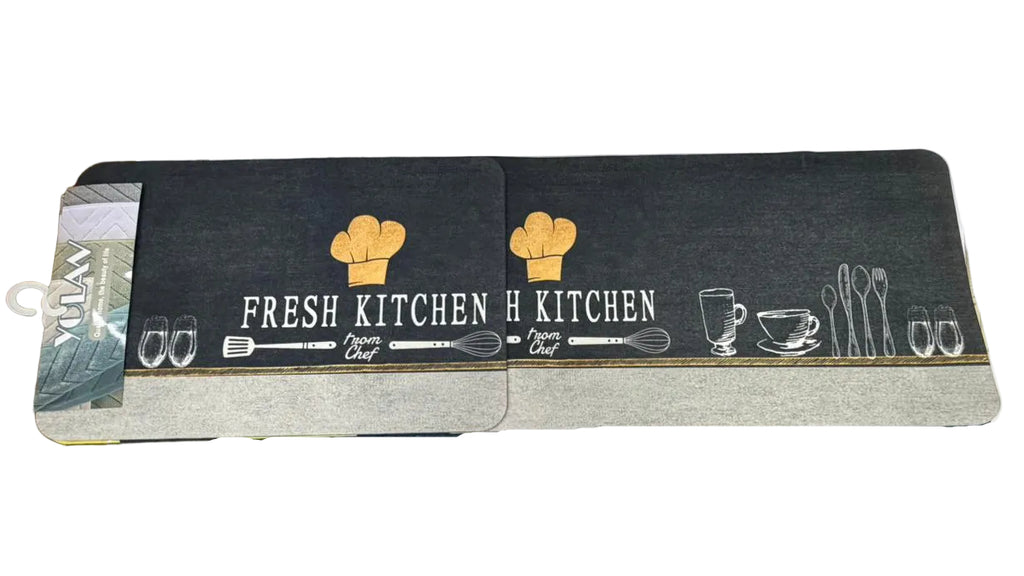 Floor Mat Rectangle Double Set Kitchen Series
