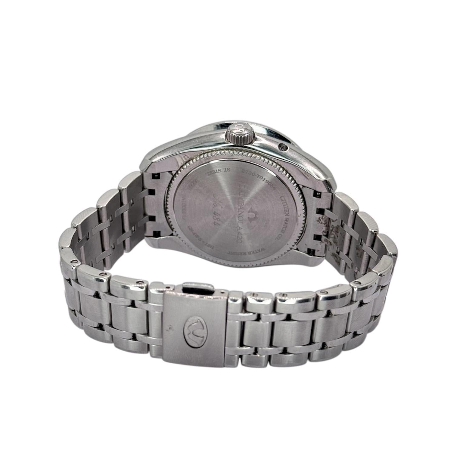 Citizen Eco Drive Campanora BU0020-54A 43.5mm Automatic Stainless Steel Men Watch