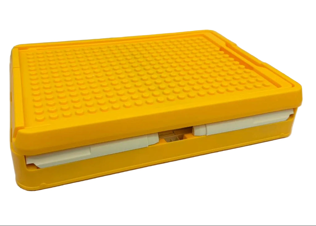 Small Collapsible Storage Box with Wheels