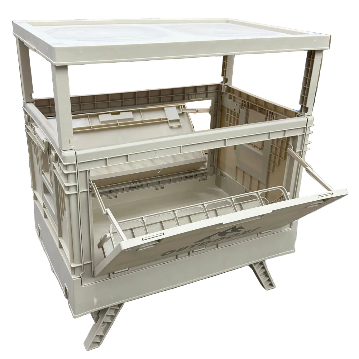 Storage Box with Table Top 60 x 39.5 x 13 cm Secondary image
