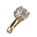 Lab Grown 2.57 Carat Solitaire Diamond Ring