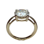 Lab Grown 2.57 Carat Solitaire Diamond Ring