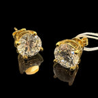 Lab Grown 3.09 Carat Diamond Earring