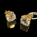 Lab Grown 3.09 Carat Diamond Earring