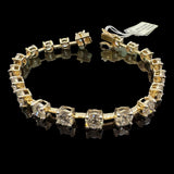 Lab Grown 11.58 Carat Diamond Bracelet