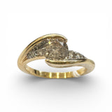 Natural Diamond Ring  18k Yellow Gold Diamond 0.70CTS