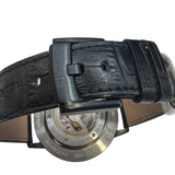 Black Fiyta 3D-Time Skeleton Automatic Watch, Model GA8606.BBB