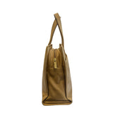 Loewe leather tote bag in a tan color