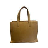 Loewe leather tote bag in a tan color