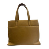 Loewe leather tote bag in a tan color