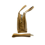 Loewe leather tote bag in a tan color