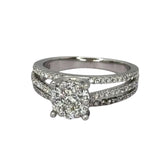 750WG Diamond Lady RIng