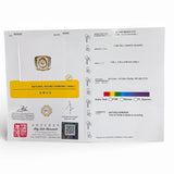 750YWG 2 tones Diamond D1=1.5cts Men Ring w/Cert