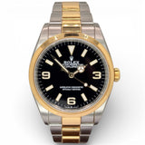 Rolex 124273 Explorer HalfGold Automatic Watch, 36mm
