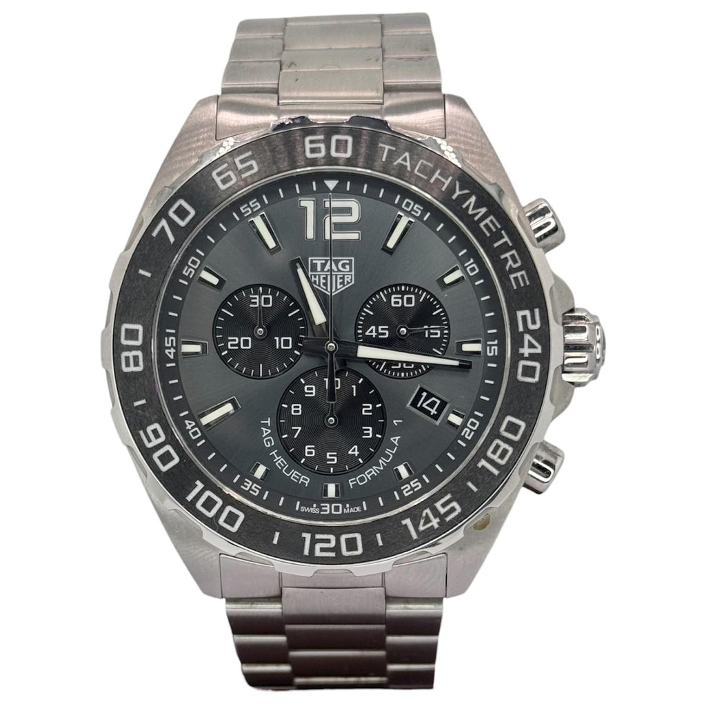 TAG Heuer Formula 1 CAZ1011 Quartz Chronograph Watch w/Card, 43mm