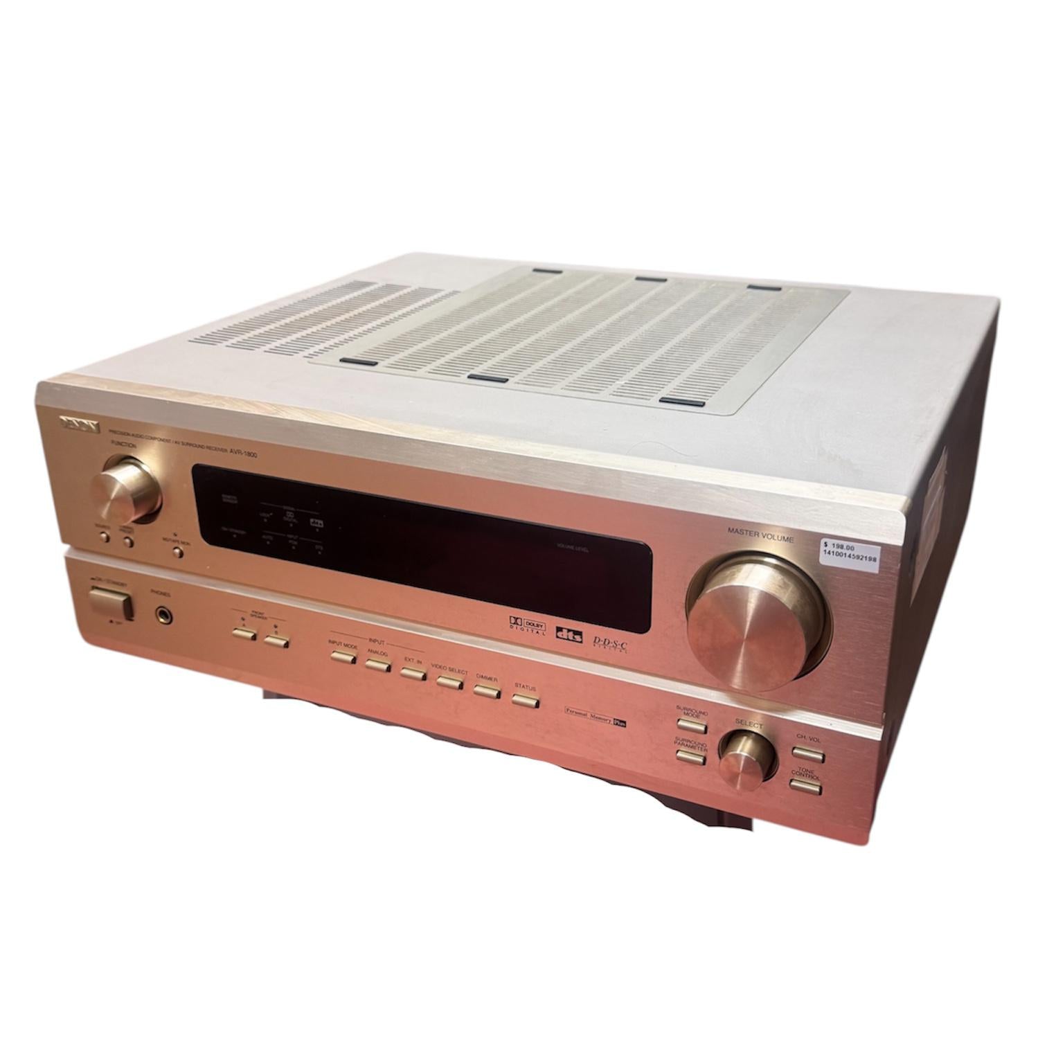 Denon AVR-1800 Audio Amplifier w/Remote Main image