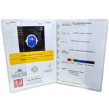 PT900 Black Opal=12.22cts, Diamond=1.06cts Ring w/Cert