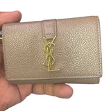 Yves Saint Laurent Key Case Brown Leather
