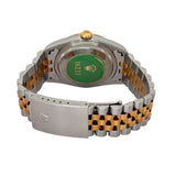 Rolex 16233 Datejust 18k Half Gold Diamond Index with Computer dial Watch, 36mm