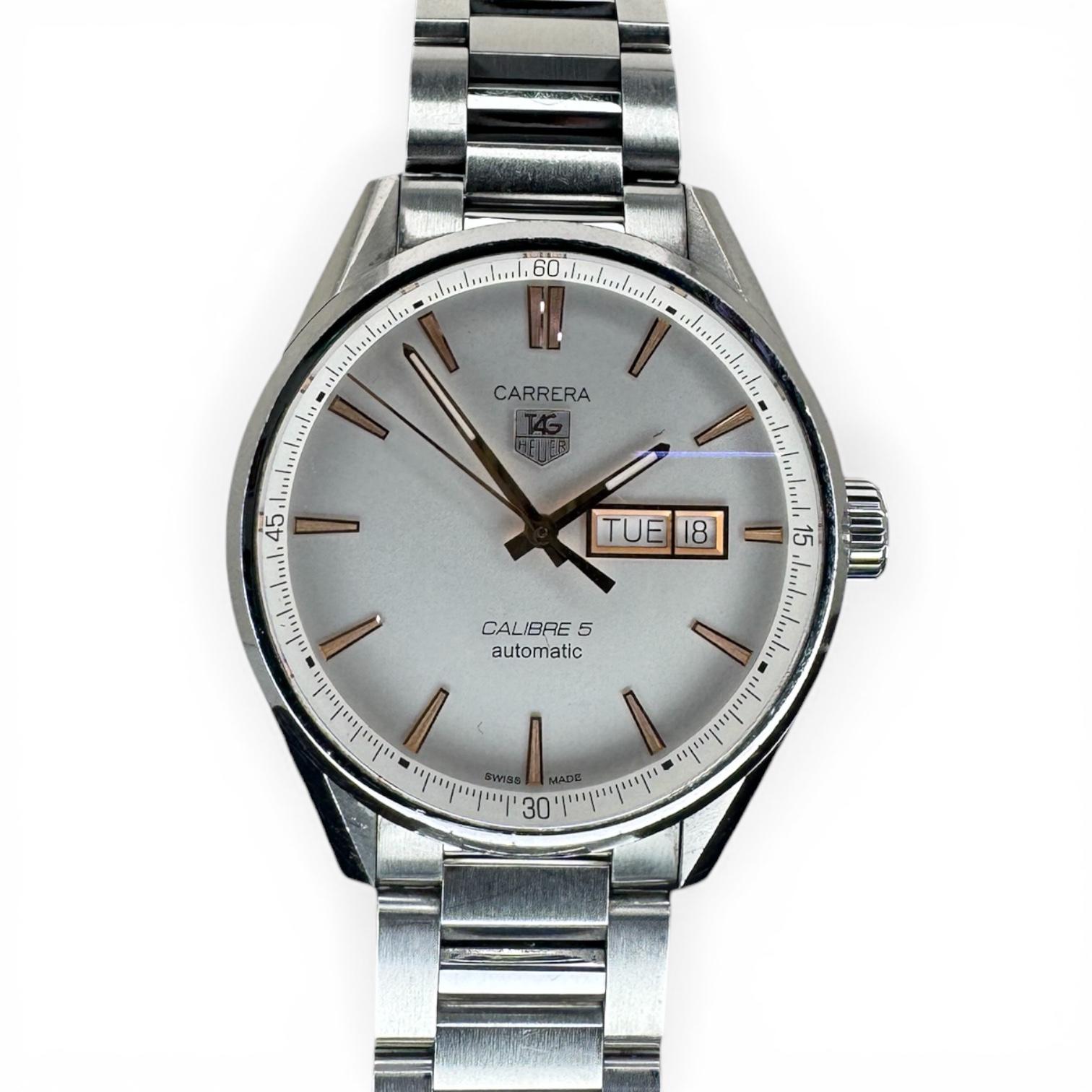 TAG Heuer Carrera Calibre 5 Day-Date WAR201D Main image