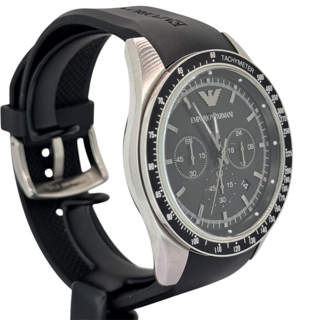 Emporio Armani AR5985 Analogue Black Dial Men's Watch, 46mm