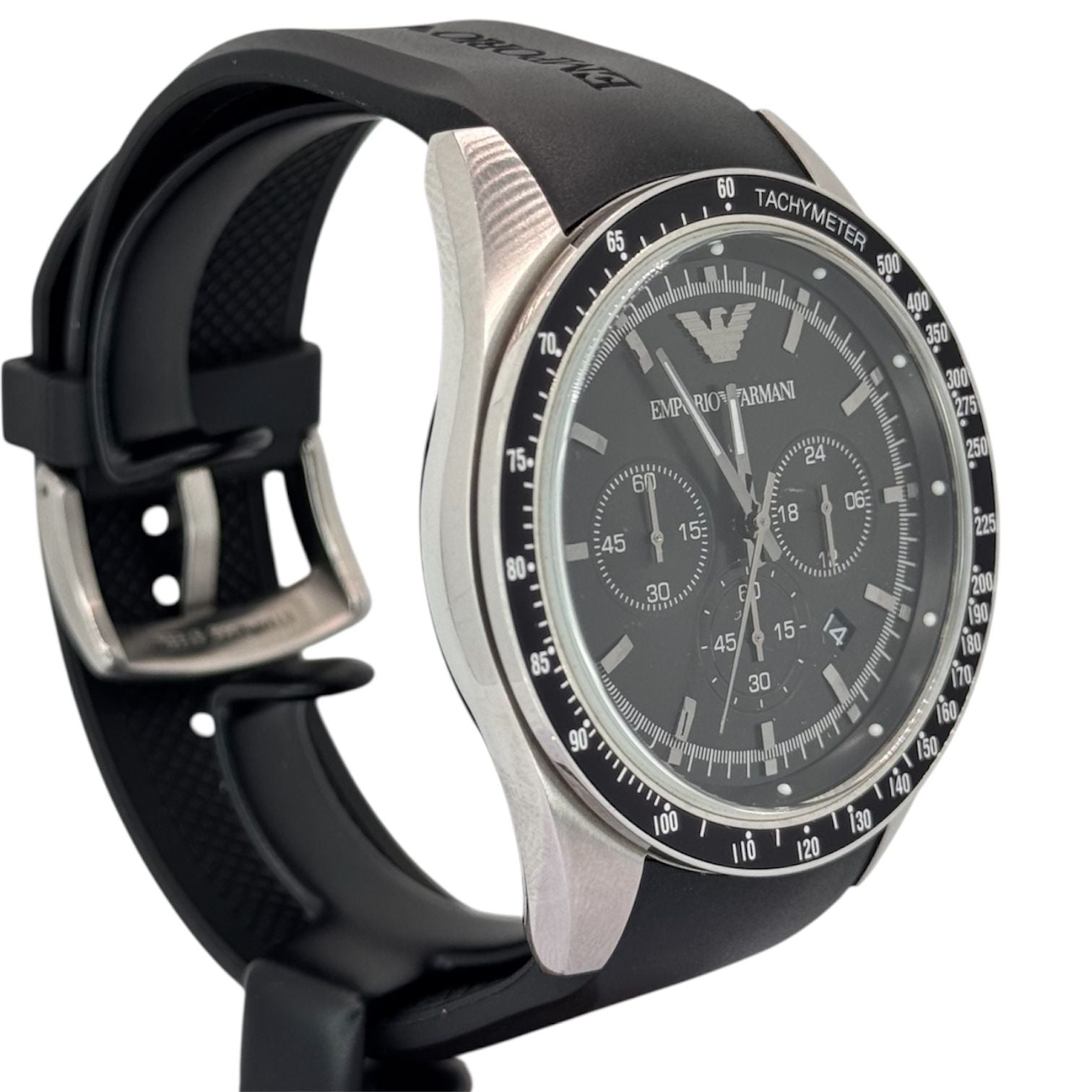 Emporio Armani AR5985 Analogue Black Dial Men's Watch, 46mm