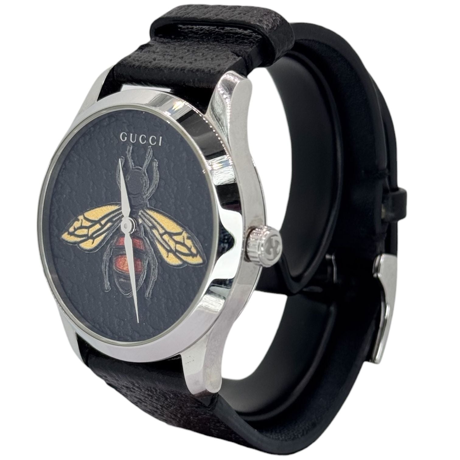 Gucci 126.4 G-Timeless M Bee Quartz Watch, 38mm Secondary image