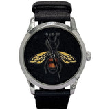 Gucci 126.4 G-Timeless M Bee Quartz Watch, 38mm