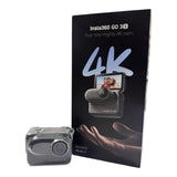 Insta360 GO 3S 64GB – Waterproof Tiny Mighty Action Camera with 4K 3840x2160 Video & 4000x3000 Photo, FlowState Stabilization, AI Editing, Action Pod