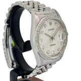 Rolex 16234 Computer Dial ,Diamond Index and Custom Bezel, 36mm