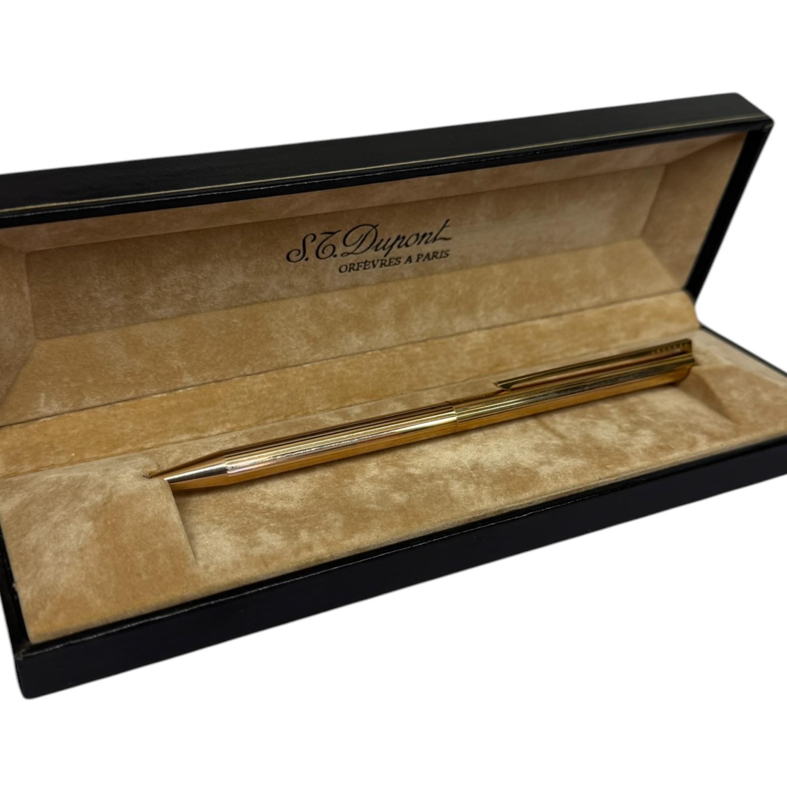 Dupont Ballpoint Pen Gold Color Main image