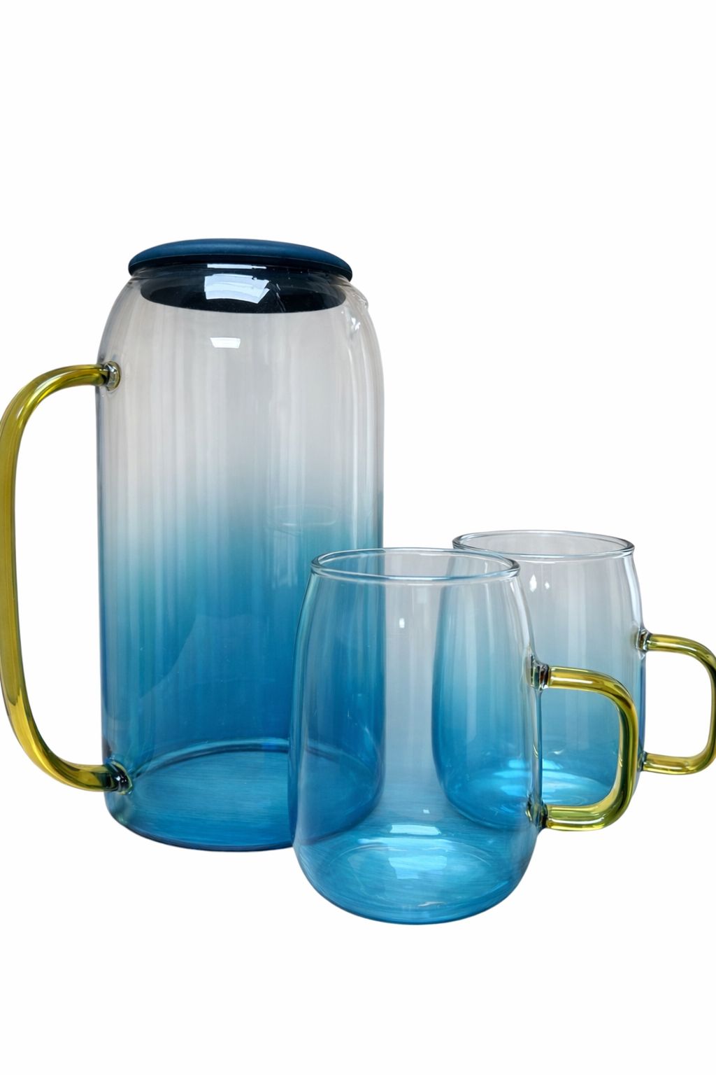Glass Pitcher set of 3