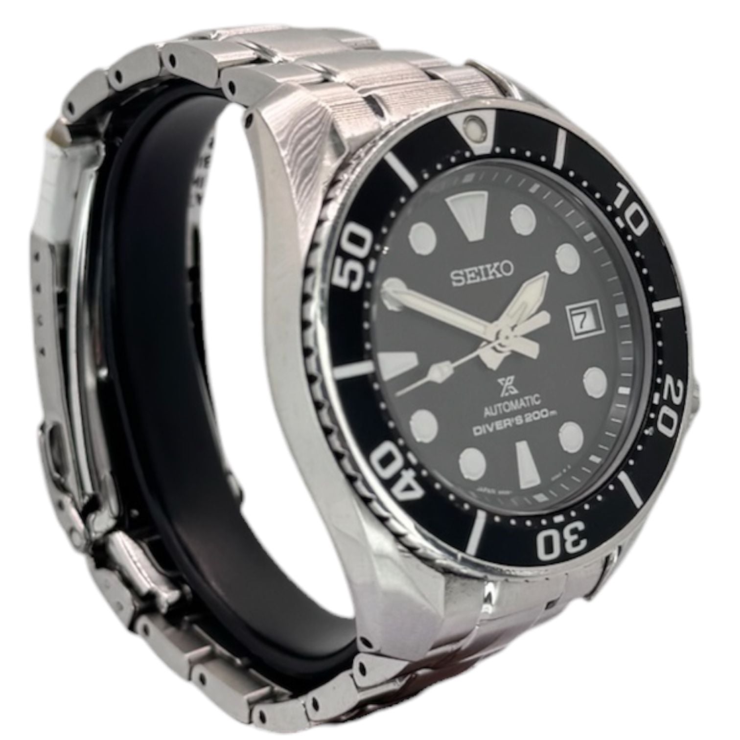 Seiko SPB101J1 Black Sumo Automatic Watch, 45mm Secondary image