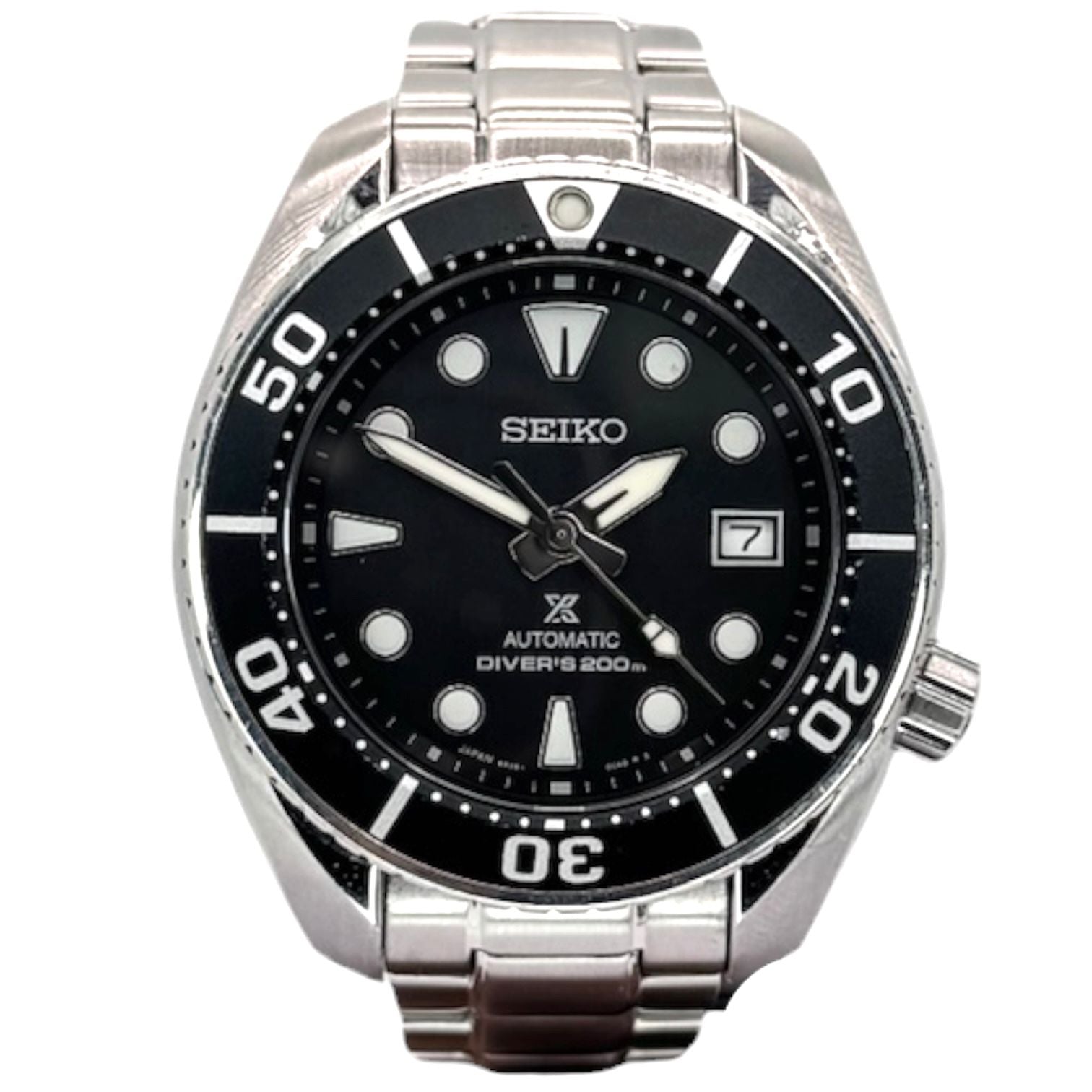 Seiko SPB101J1 Black Sumo Automatic Watch, 45mm Main image