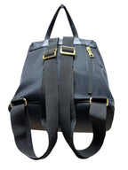Crestbridge Blue Label Backpacks Black Canvas