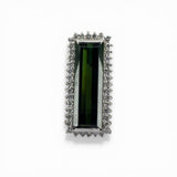 Green Tourmaline Pendant Pt900
