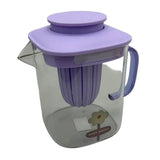 850ml Square Glass Water Jug with Core