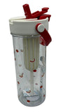 730ml Water Bottle with Pour & Straw Lid