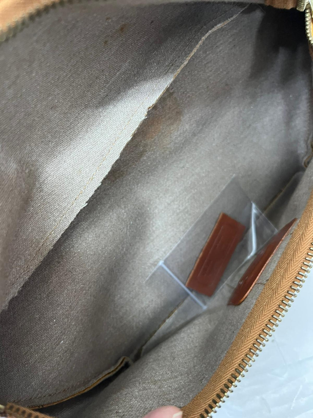 MCM Fursten Belt Bag Cognac Visetos