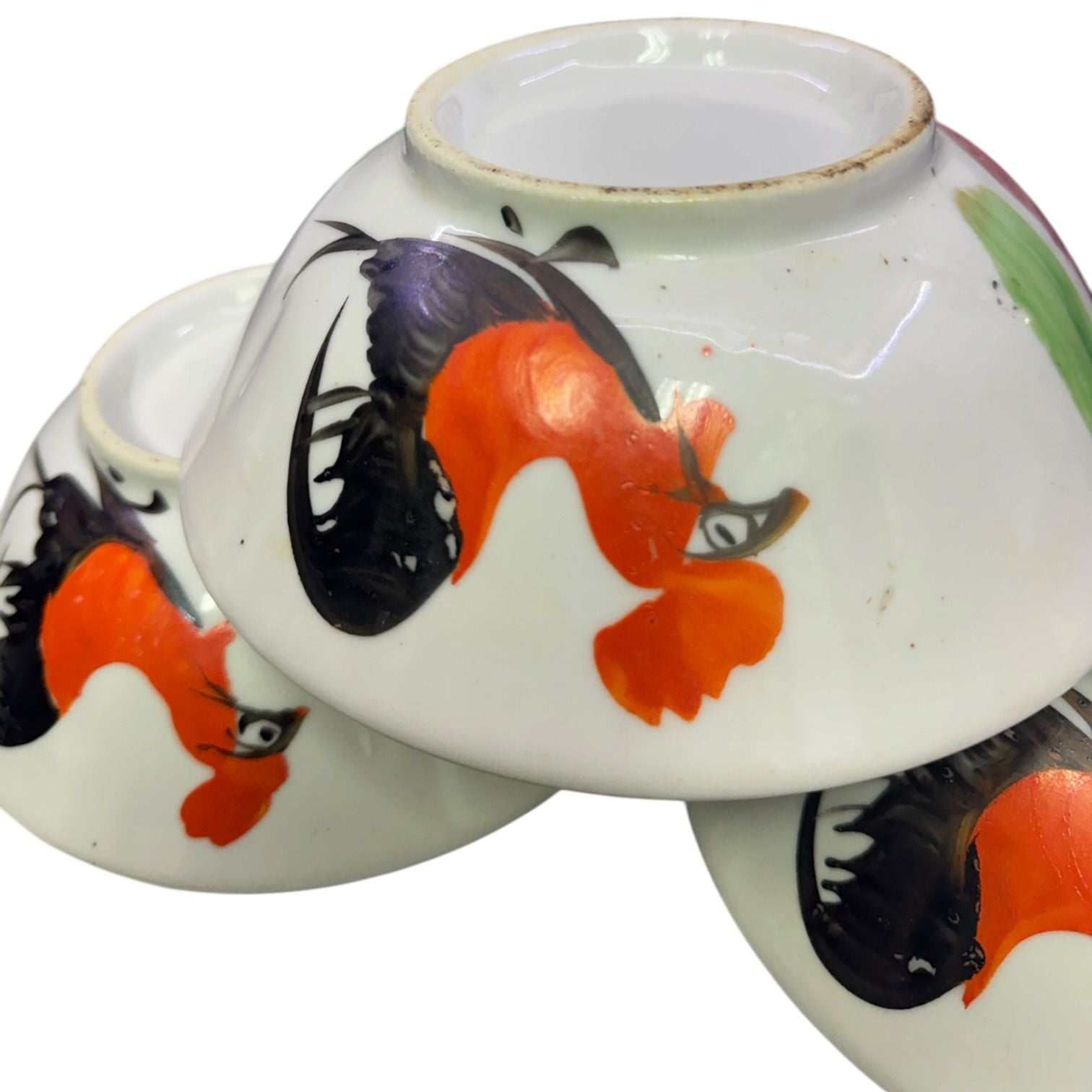 Porcelain Bowl 3pcs Rooster 18.5cm Secondary image