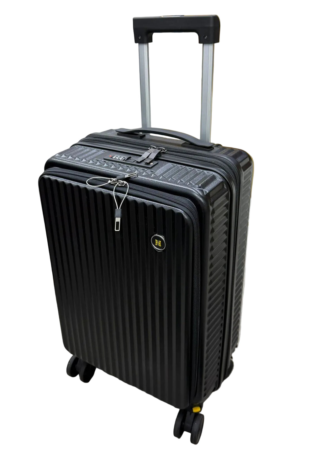 Stripes Luggage 20 Inch Travel Suitcase